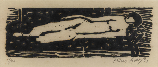 Milton Avery, Nude, 1953