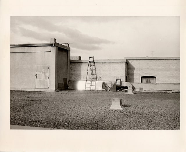 Douglas Clark, Untitled [roof & ladder], circa 1980