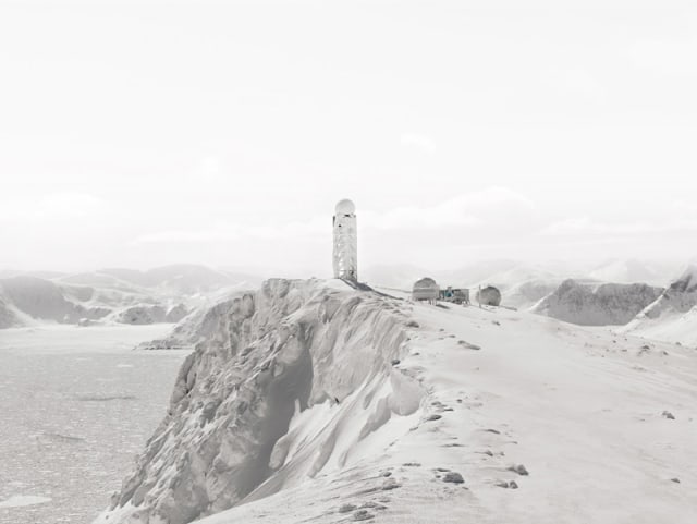 Donovan Wylie, Untitled (14), North Warning System, 2013