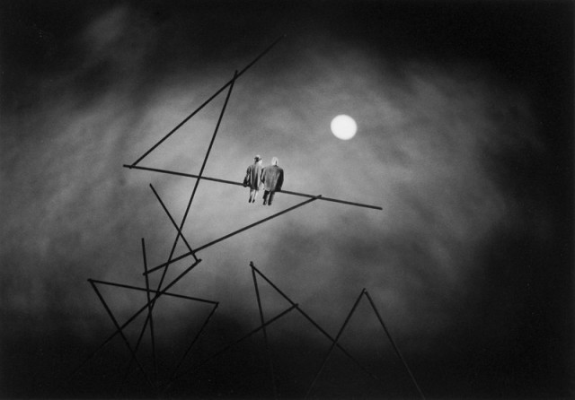 Gilbert Garcin, Nocturne (D'après Paul Klee) - Nocturne (after Paul Klee), 2004