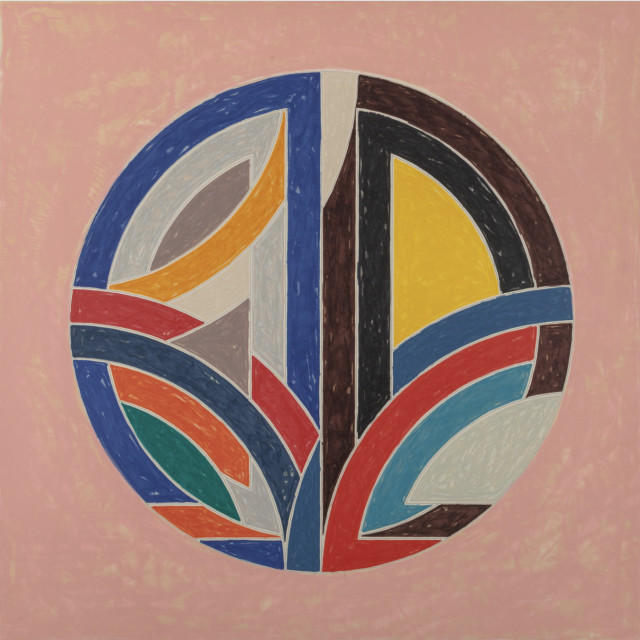 Frank Stella, Sinjerli Variation Squared with Colored Ground III, 1981