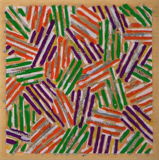 Jasper Johns, Untitled (Field 260)