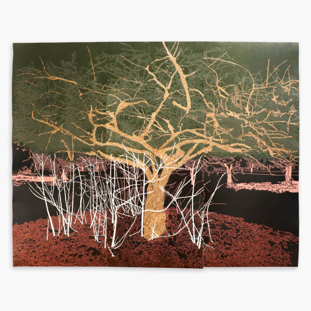 Fiona Van Oyen, The Anthropomorphic Garden (Red) , 2017-2022