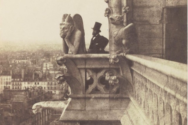 Charles Nègre (1820-1880), Le Stryge, c. 1853, photograph