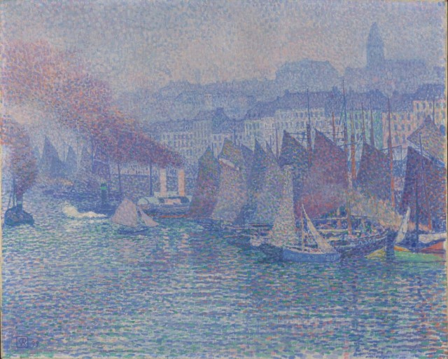 Théo van Rysselberghe (1862-1926), Boulogne-sur-Mer, 1899, oil on canvas, 65 x 81 cm, Kröller Müller Museum, Otterlo