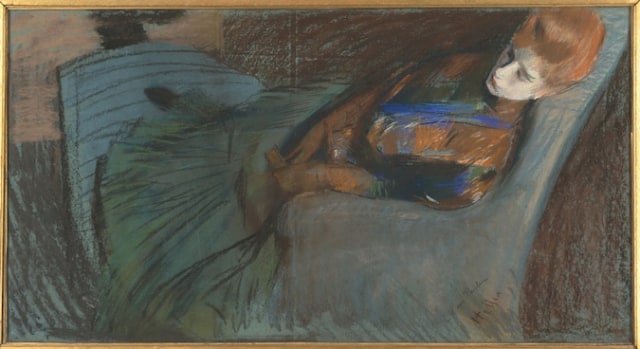 Paul Helleu (1859-1927), Madame Paul Helleu, c. 1894, pastel, 48,4 x 30,5 cm, Musée d'Orsay, Paris