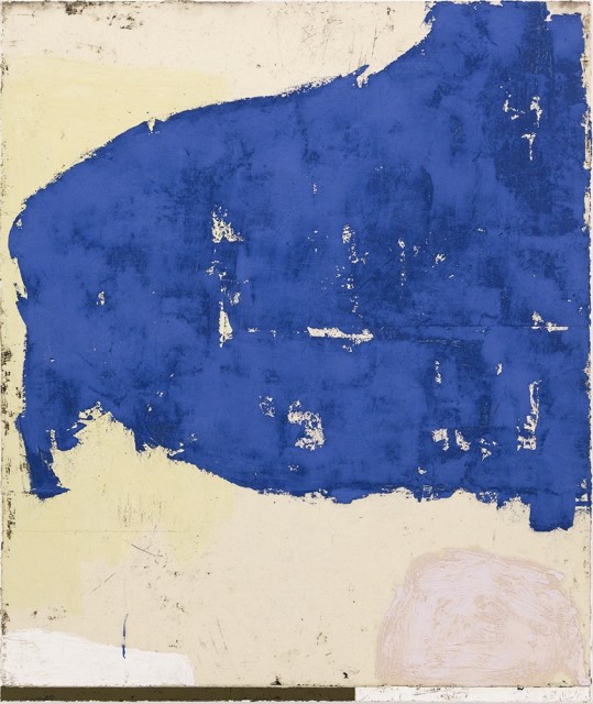 Luca Serra, Remedio para todos los male – Cabezo, 2017, 120 x 100 cm, calco in resina acrilica di pigmenti e polveri su tela
