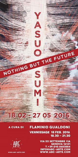 Inaugurazione mostra personale di Yasuo Sumi | NOTHING BUT THE FUTURE, Vernissage cocktail della mostra curata da Flaminio Gualdoni presso...