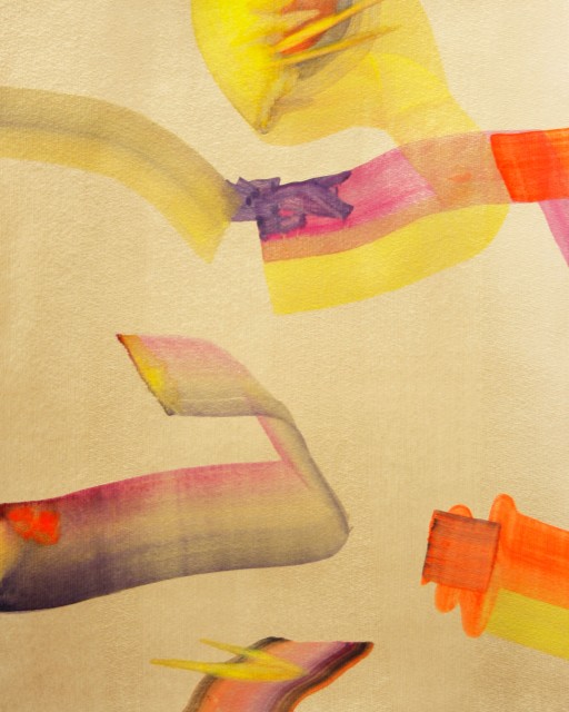 Isabella Nazzarri, Disposizione armoniosa di un caos, 2017, 40,5x50 cm, watercolor on paper