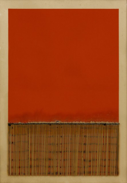 Bernard Aubertin Dessin de feu, 1974