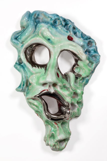Zoe Williams, Fear eats the soul, 27x17x10 cm, glazed ceramics Courtesy the Artist, ABC-ARTE, Genova, and Ciaccia Levi Paris-Milan.