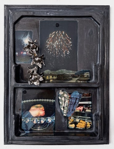 Monika Grabuschnigg 'Cold Storage (Sweets)', 2024, Glazed ceramic and magnets, 47.5 x 36 x 7.5 cm (Courtesy of CARBON 12 and the Artist)