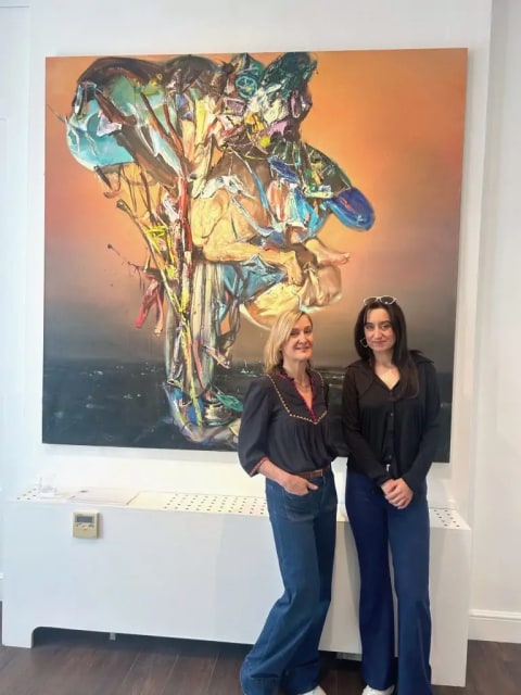 Andreana Dobreva interviewed by Lee Sharrock for Art Plugged