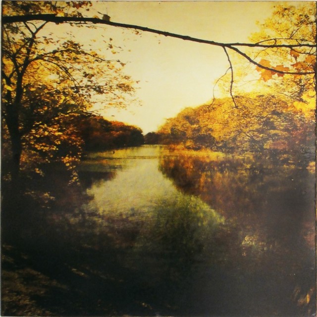 Dorothy Simpson Krause, Misty River, 2011, pigment transfer with mixed media on aluminum, 36 x 36 in.