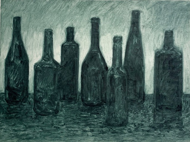 Nicolas Sage, Sept bouteilles, 2024