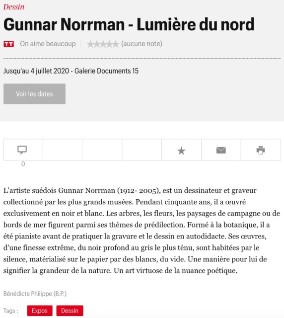 Gunnar Norrman - Lumière du nord