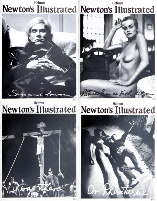 Helmut Newton's Illustrated, Complete set volumes 1-4
