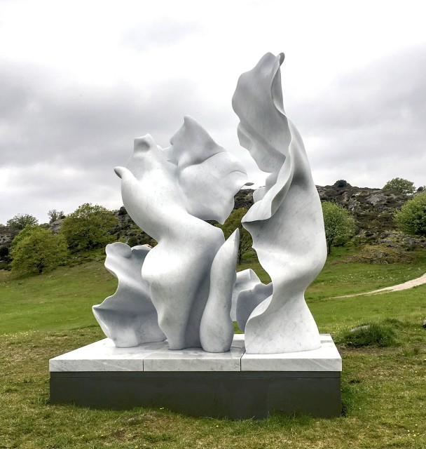 Helaine Blumenfeld , Skulptur i Pilane, Sweden