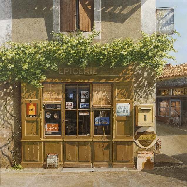 Peter Evans, Shop at St. Sulpice, nr Riberac. Dordogne