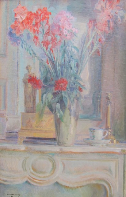 Adrian Karbowsky, Flowers in a vase
