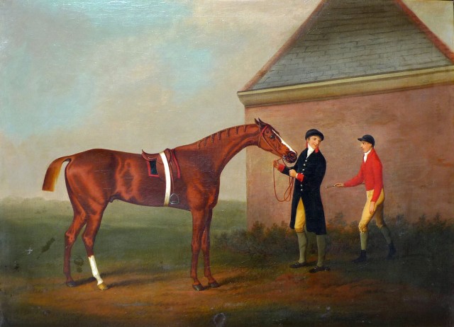 Daniel Clowes, Eclipse and his trainer and jockey, Jack Oakley