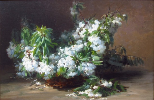 Gabriel Edouard Thurner, Cherry Blossoms