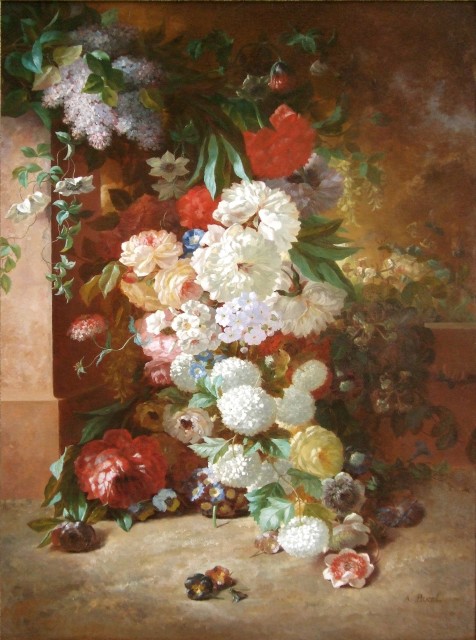 Antoine Pascal, Still life of flowers