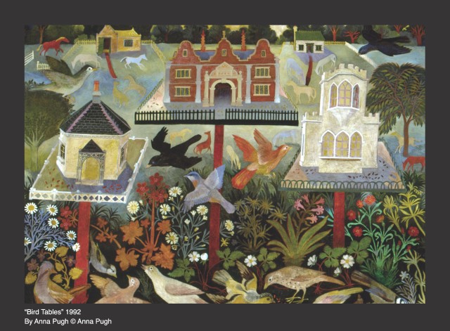 Anna Pugh Jigsaw Puzzle, 'Bird Tables' - 500/1000 piece puzzle