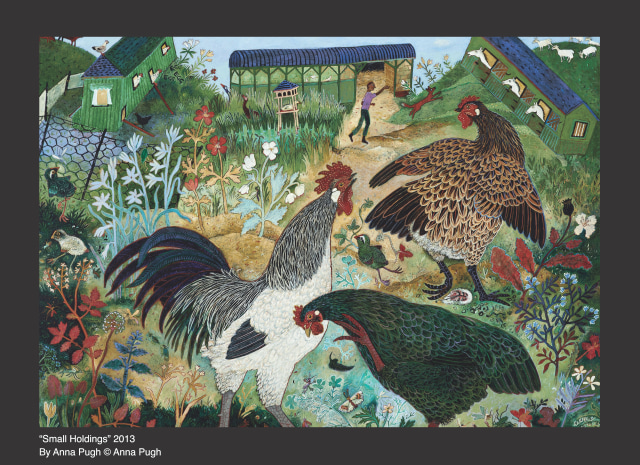 Anna Pugh Jigsaw Puzzle, 'Small Holdings' - 500/1000 piece puzzle