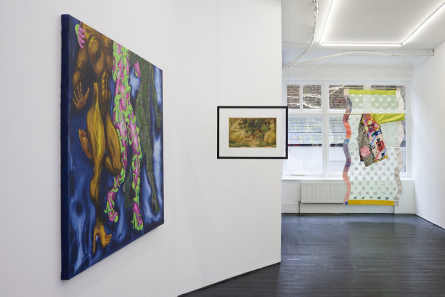 Material Girls and their Muses, 2024. Curated by Marcelle Joseph. Installation view. VITRINE Fitzrovia. Photographer: Jonathan Bassett.