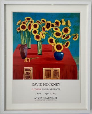 David Hockney, 30 Sunflowers, 1997