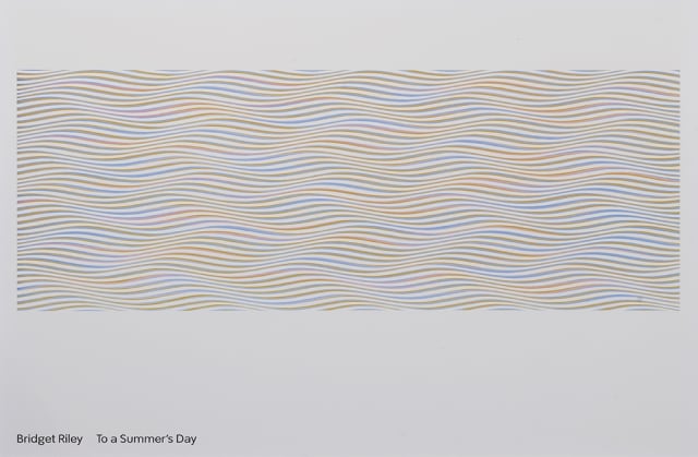 Bridget Riley, To A Summers Day