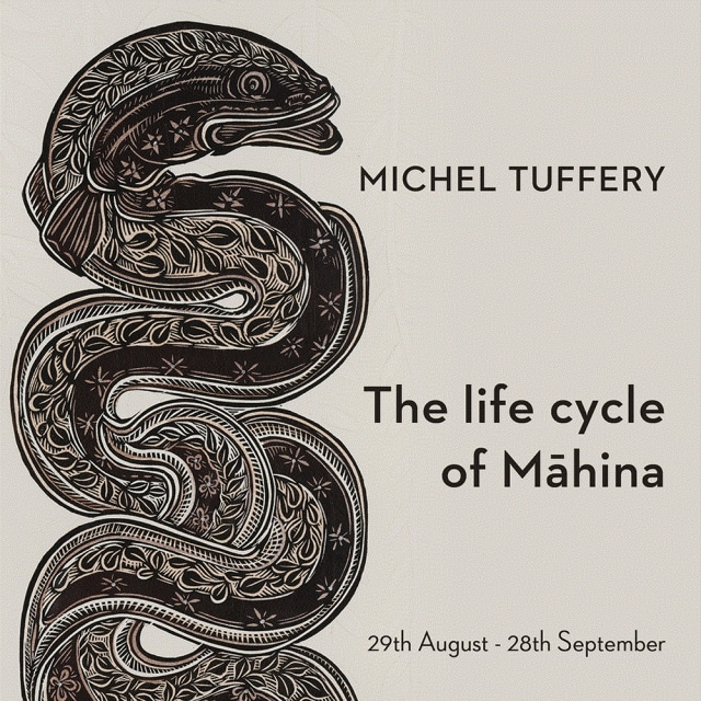 The life cycle of Māhina by Michel Tuffery