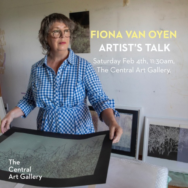 Fiona Van Oyen in her studio, 2023.