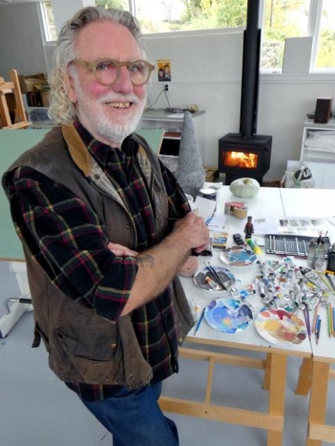 Dick Frizzell | Otago Daily Times: Henderson House Residency 2019