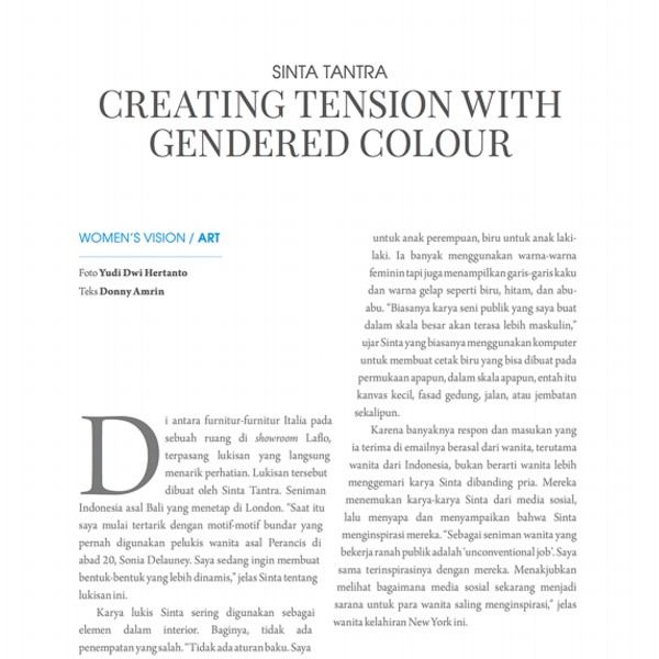 Creating Tension with Gendered Colour