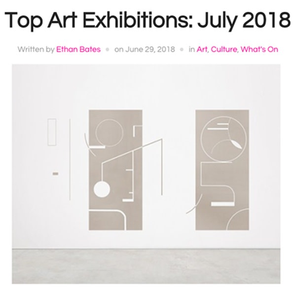 Top Art Exhibitions: July 2018