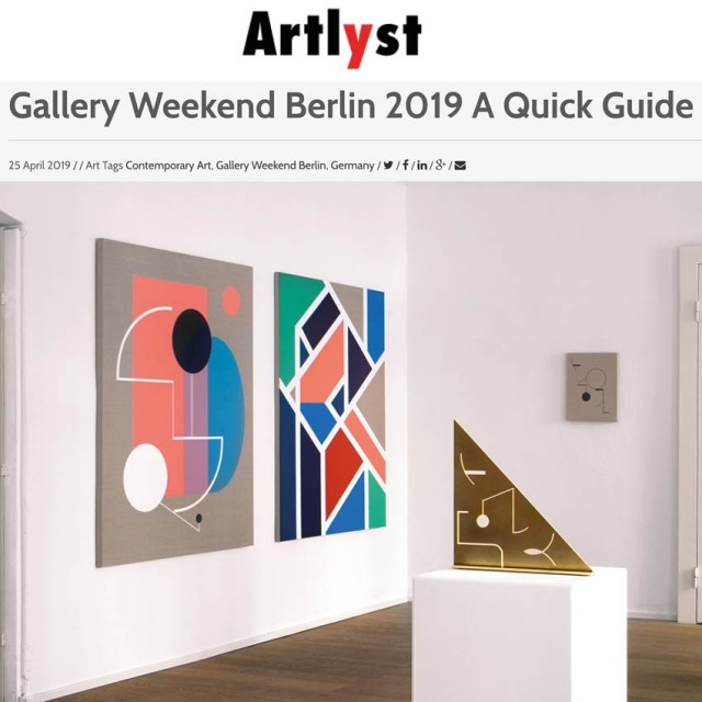 Gallery Weekend Berlin 2019