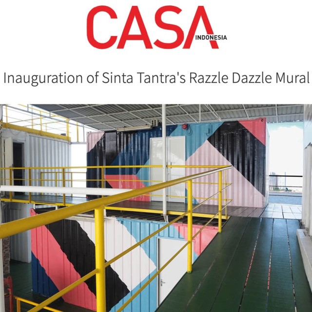 Inauguration of Sinta Tantra’s Razzle Dazzle Mural