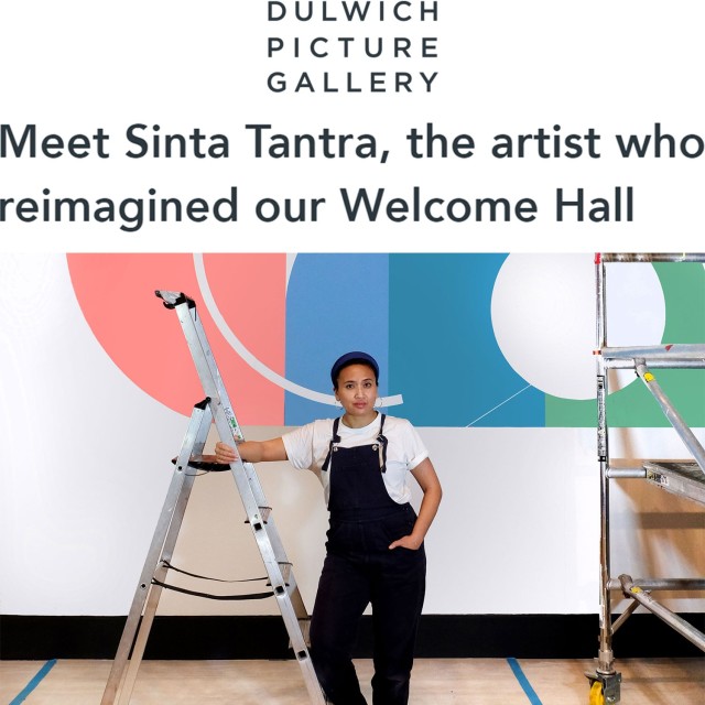 Meet Sinta Tantra, the artist who reimagined our Welcome Hall