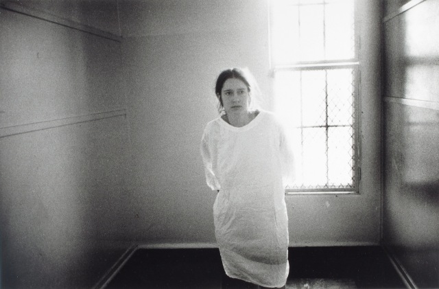 Mary Ellen Mark 1940- Oregon State Hospital, Salem, Oregon, 1976 Titled and dated, with copyright, on labels adhered, au verso Printed circa 1976 image on 11 x 14 inch (27.94 x 35.56 cm) Gelatin silver paper 8 x 12 1/4 in 20.32 x 31.12 cm