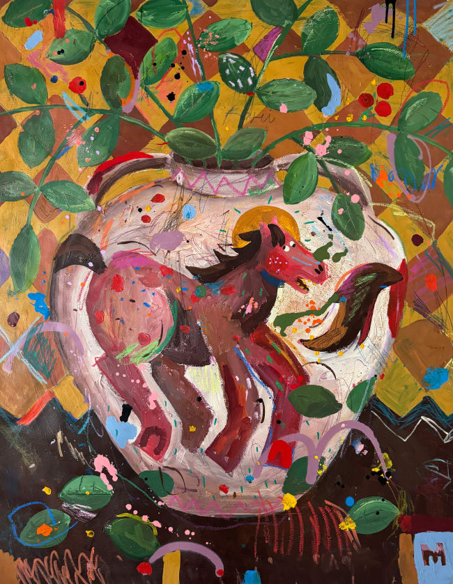 Iryna Maksymova: Біг пес через овес – Art Verge