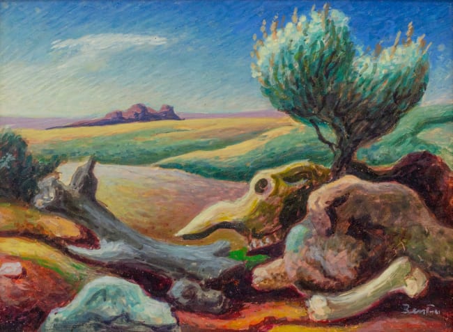 Thomas Hart Benton Desert Still Life, c. 1951