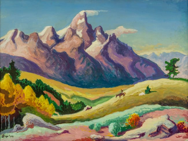 Thomas Hart Benton The Sheepherder, c. 1955-57