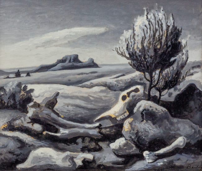 Thomas Hart Benton Study for "Desert Still Life", c. 1951