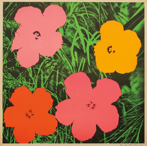 Andy Warhol Flowers 1964 Upsilon Gallery