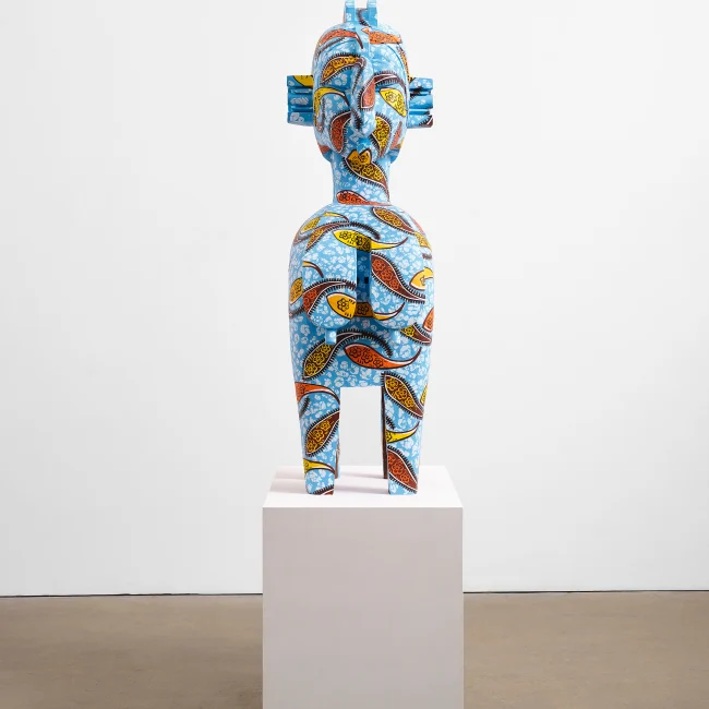 Yinka Shonibare, Hybrid Mask (D’mba), 2022 | Stephen Friedman Gallery