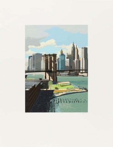 East River, New York (from the portfolio %22Kinderstern%22)