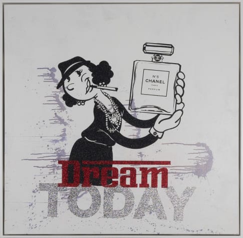 Coco x Olive Oyl Chanel Dream in White