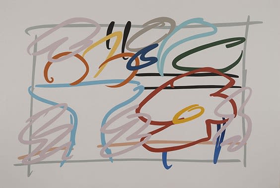 Fast Sketch Still Life with Abstract 
